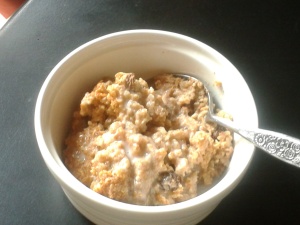 Faux Rice Pudding